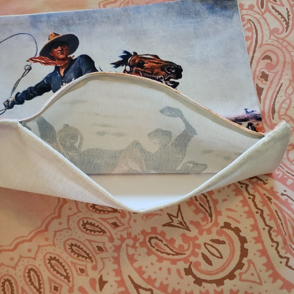 Horse Pillow Case. Western Cowboy Country. Ranch - Picture 8 of 13